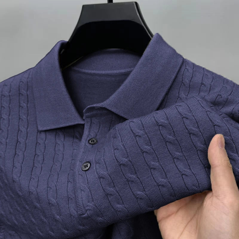 ButtonCraft™ Heritage Collar Sweater