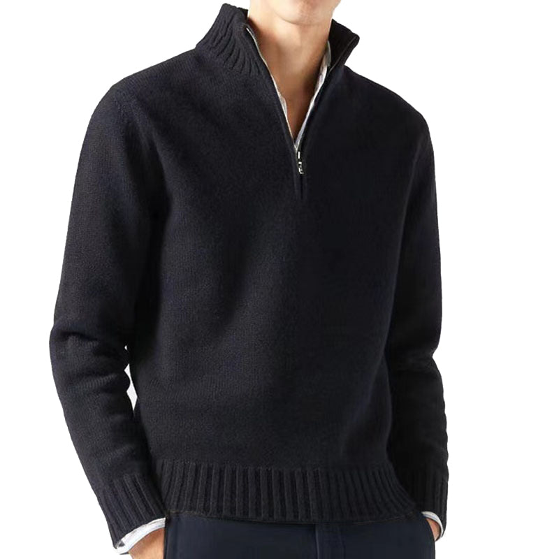 ZipFlex™ Stand Collar Sweater