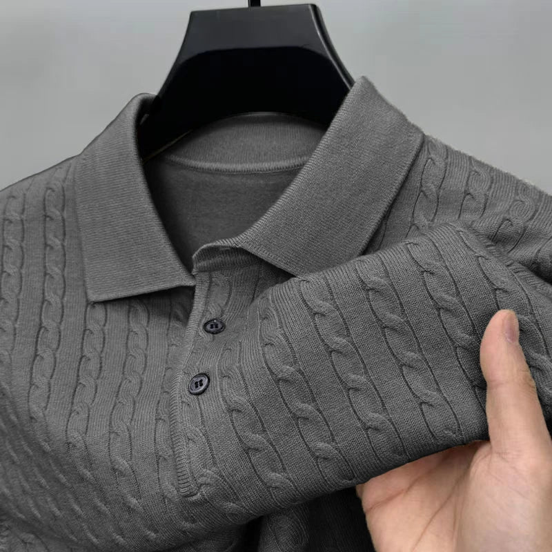 ButtonCraft™ Heritage Collar Sweater