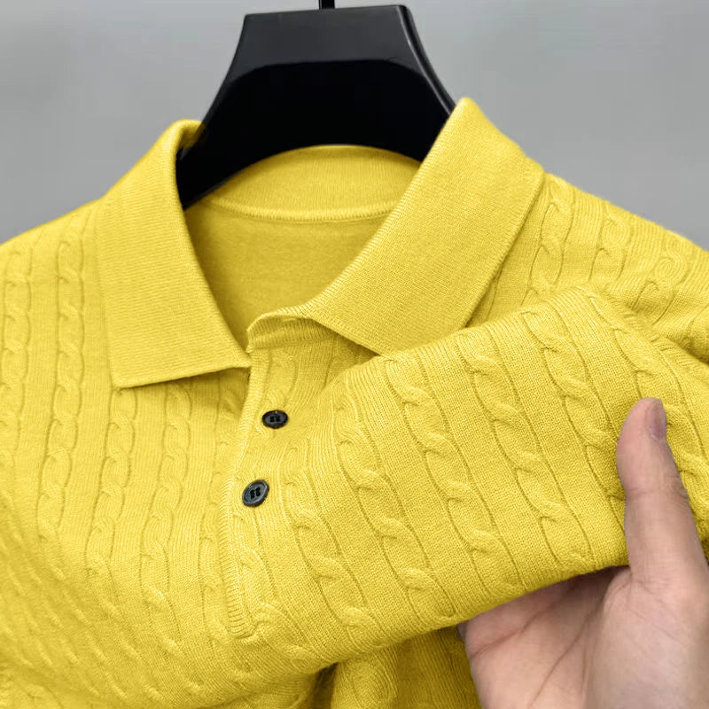 ButtonCraft™ Heritage Collar Sweater
