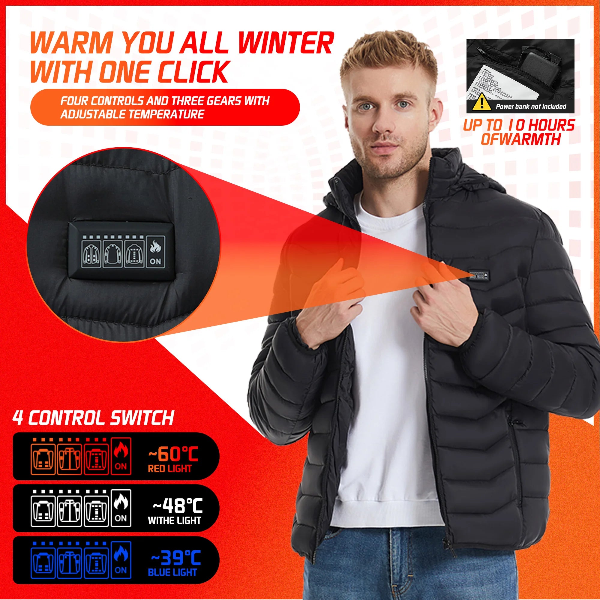 ThermaShield™ Electric Heated Jacket