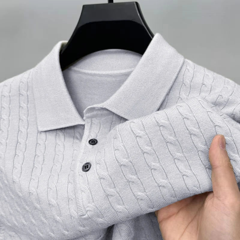 ButtonCraft™ Heritage Collar Sweater