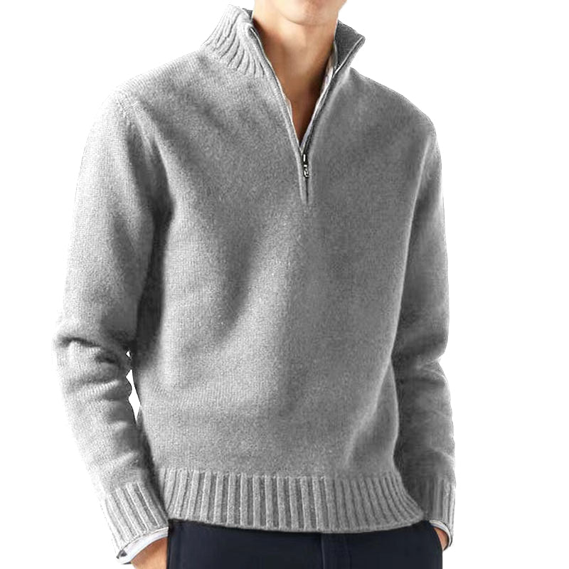 ZipFlex™ Stand Collar Sweater