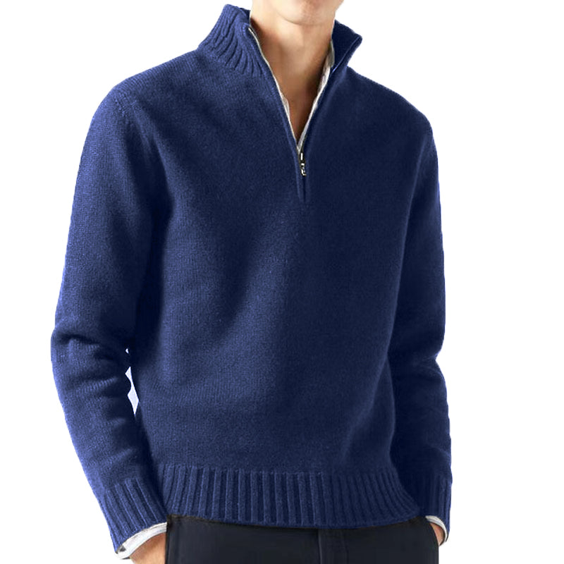 ZipFlex™ Stand Collar Sweater