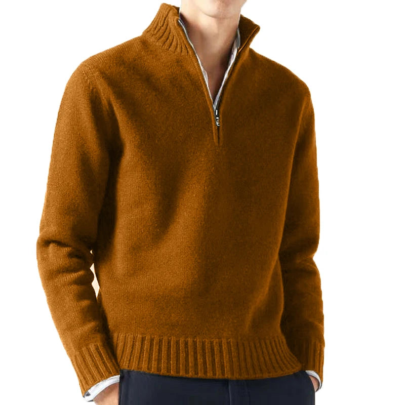 ZipFlex™ Stand Collar Sweater