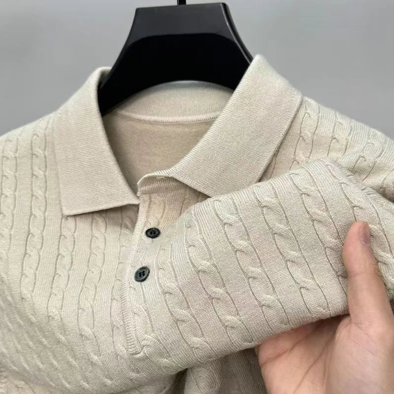 ButtonCraft™ Heritage Collar Sweater