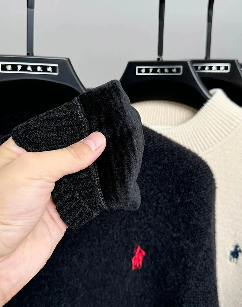 RoyalStitch™ Polo Knit Sweater