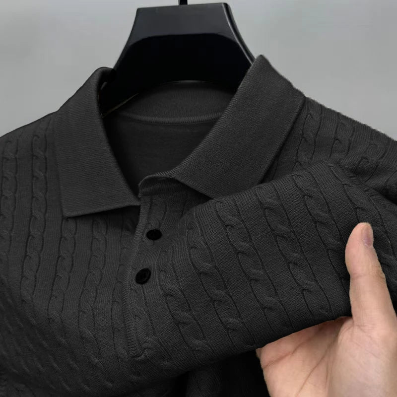 ButtonCraft™ Heritage Collar Sweater