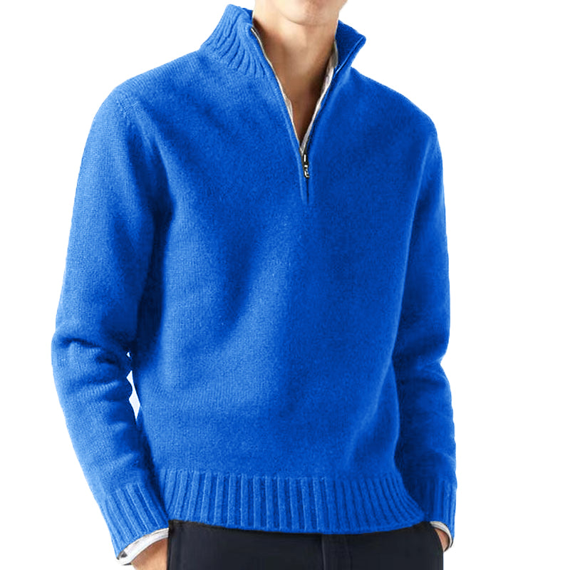 ZipFlex™ Stand Collar Sweater